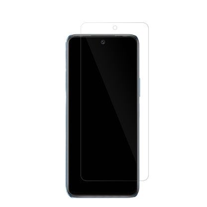 InfinixHot 20S mit aufgebrachter dipos Displayschutzfolie, glasklare Darstellung ohne Einschränkungen
