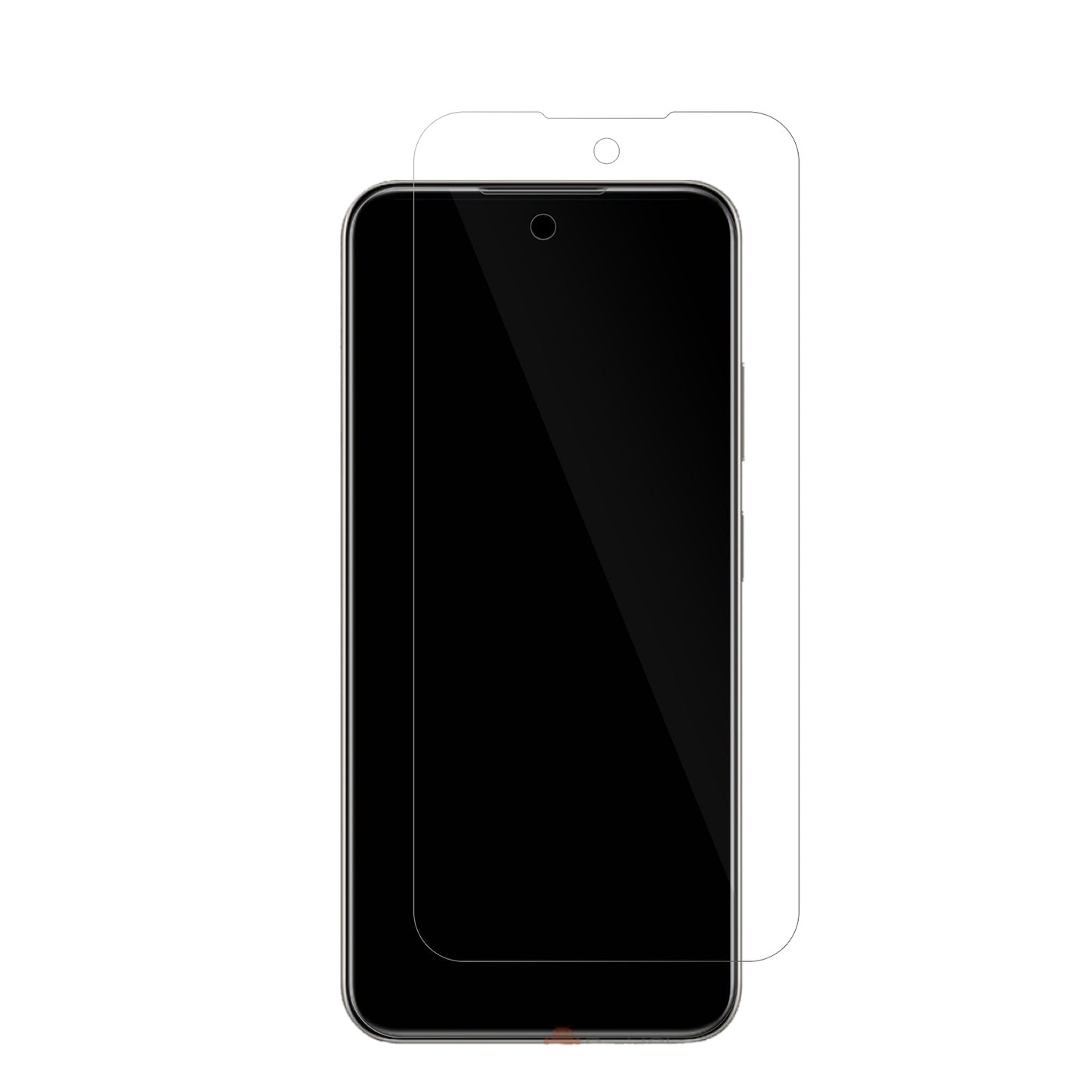 InfinixSmart 9 HD mit aufgebrachter dipos Displayschutzfolie, glasklare Darstellung ohne Einschränkungen