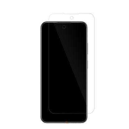 InfinixSmart 9 HD mit aufgebrachter dipos Displayschutzfolie, glasklare Darstellung ohne Einschränkungen