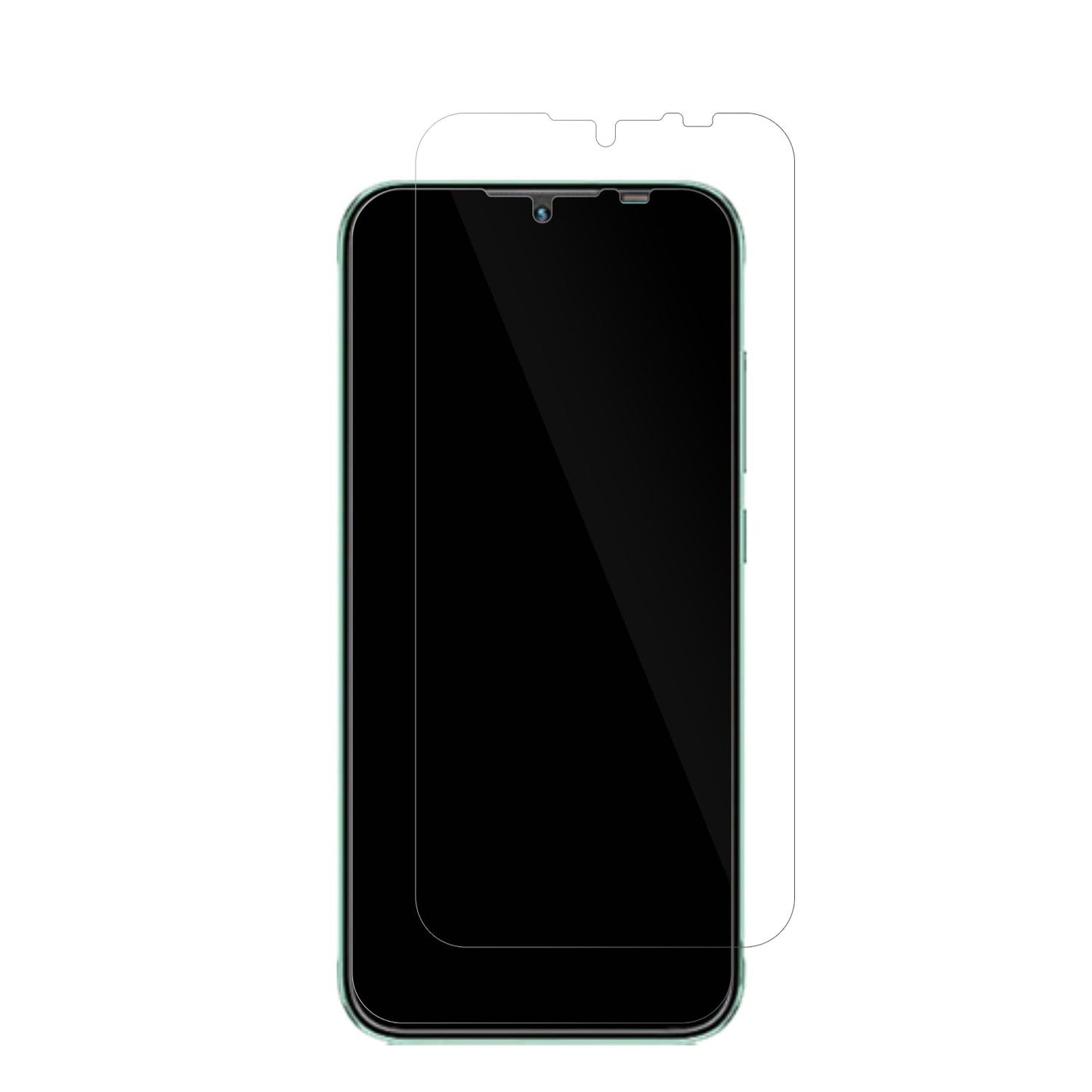 InfinixSmart HD 2021 mit aufgebrachter dipos Displayschutzfolie, glasklare Darstellung ohne Einschränkungen