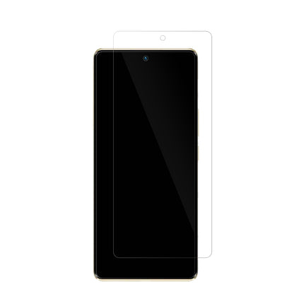 InfinixZero 30 mit aufgebrachter dipos Displayschutzfolie, glasklare Darstellung ohne Einschränkungen
