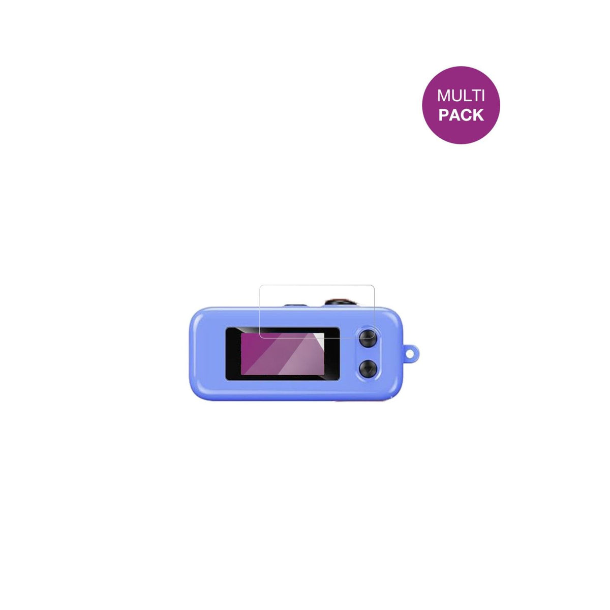 KizmyeeMINI PIX-K9 mit aufgebrachter dipos Displayschutzfolie, glasklare Darstellung ohne Einschränkungen