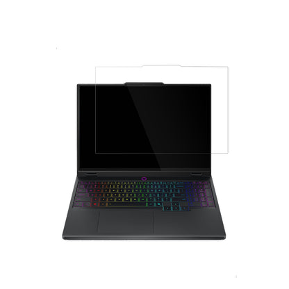 LenovoLegion 5 15IRX10 mit aufgebrachter dipos Displayschutzfolie, glasklare Darstellung ohne Einschränkungen