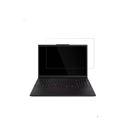 LenovoThinkPad P16 Gen 3 mit aufgebrachter dipos Displayschutzfolie, glasklare Darstellung ohne Einschränkungen