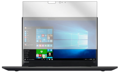 LenovoThinkPad T570 mit aufgebrachter dipos Displayschutzfolie, glasklare Darstellung ohne Einschränkungen