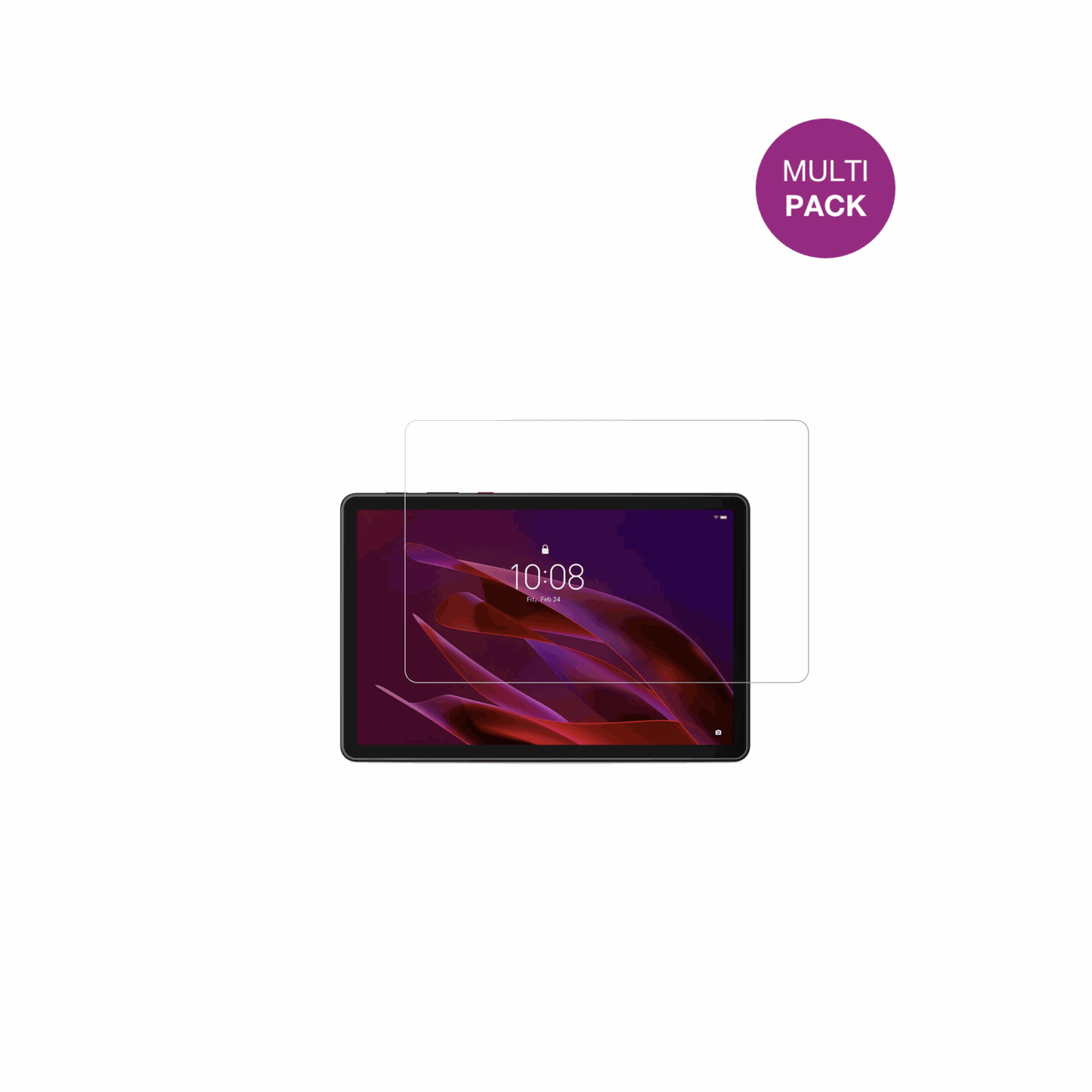 LenovoThinkTab X11 Gen 1 mit aufgebrachter dipos Displayschutzfolie, glasklare Darstellung ohne Einschränkungen