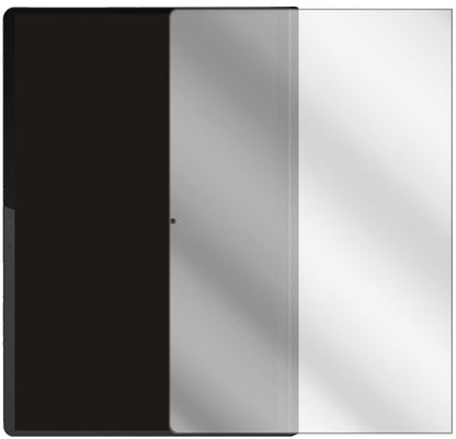LenovoYoga Tab 11 mit aufgebrachter dipos Displayschutzfolie, glasklare Darstellung ohne Einschränkungen