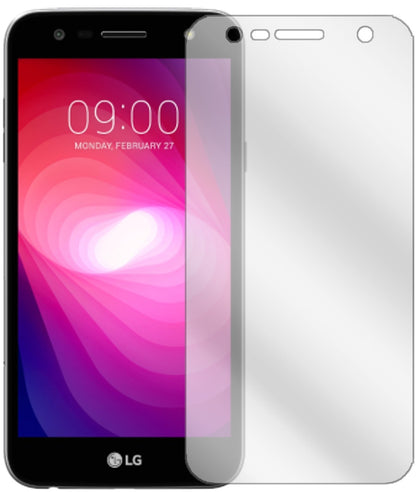LGX Power 2 mit aufgebrachter dipos Displayschutzfolie, glasklare Darstellung ohne Einschränkungen
