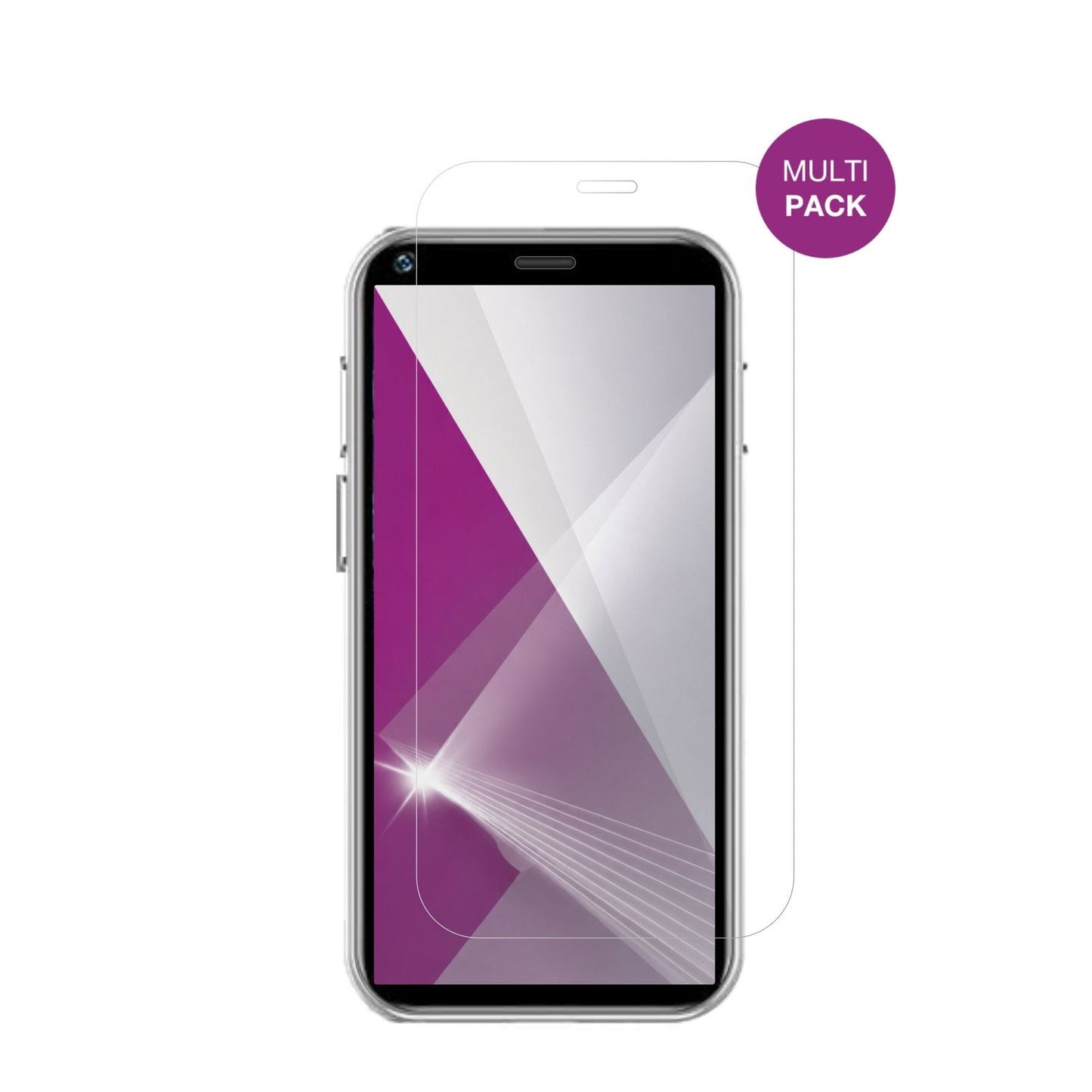 Longben3G Mini mit aufgebrachter dipos Displayschutzfolie, glasklare Darstellung ohne Einschränkungen