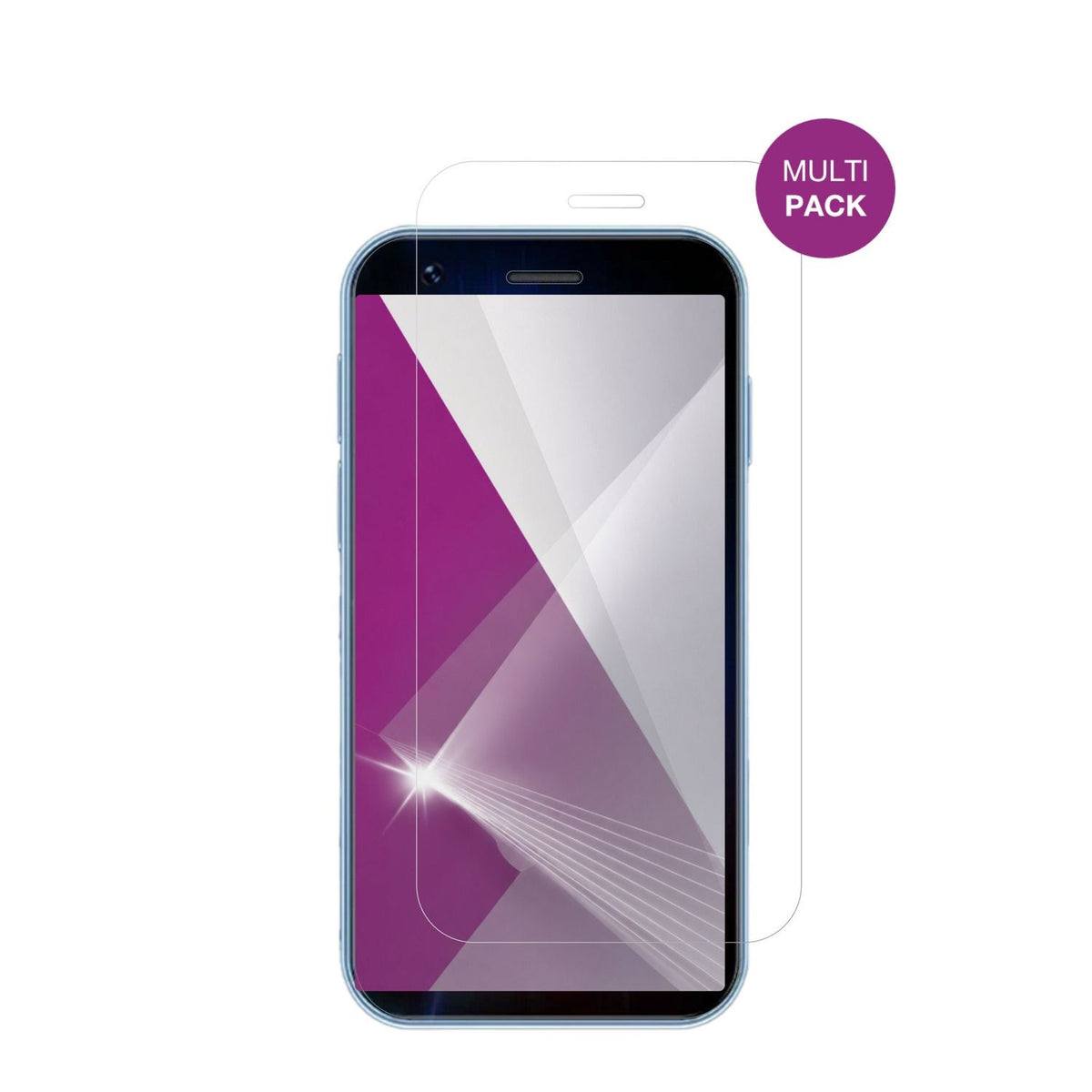 Longben4G Mini mit aufgebrachter dipos Displayschutzfolie, glasklare Darstellung ohne Einschränkungen