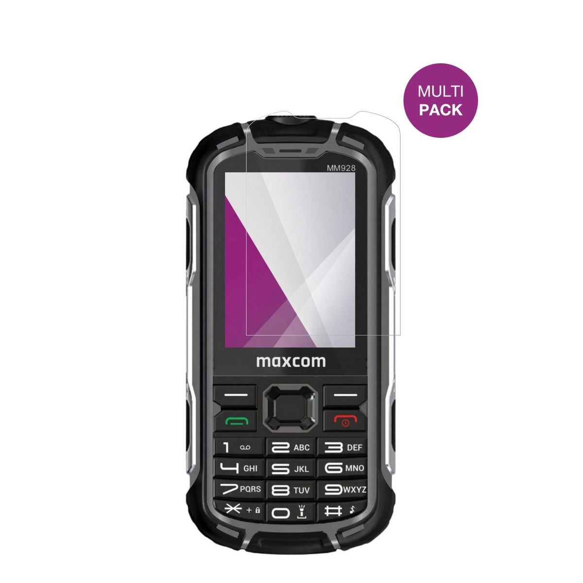 4x Schutzfolie klar für MaxCom MM928 4G Display-Schutzfolie