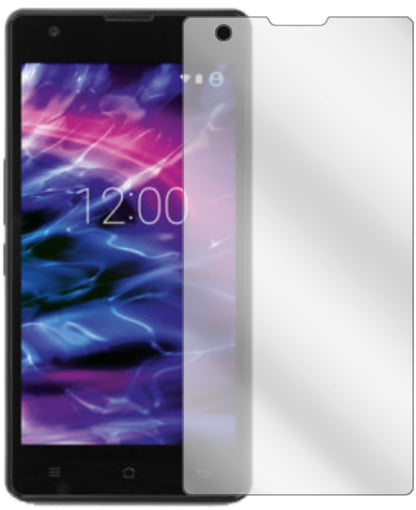 MedionLife E5020 mit aufgebrachter dipos Displayschutzfolie, glasklare Darstellung ohne Einschränkungen