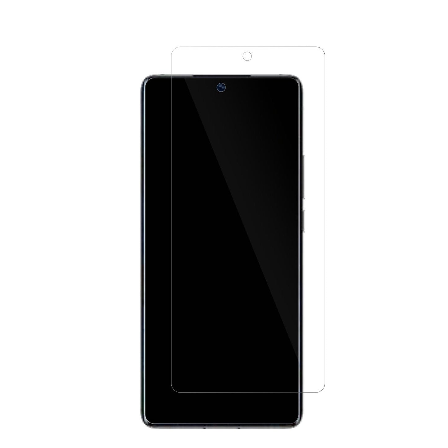 Meizu20 Pro mit aufgebrachter dipos Displayschutzfolie, glasklare Darstellung ohne Einschränkungen