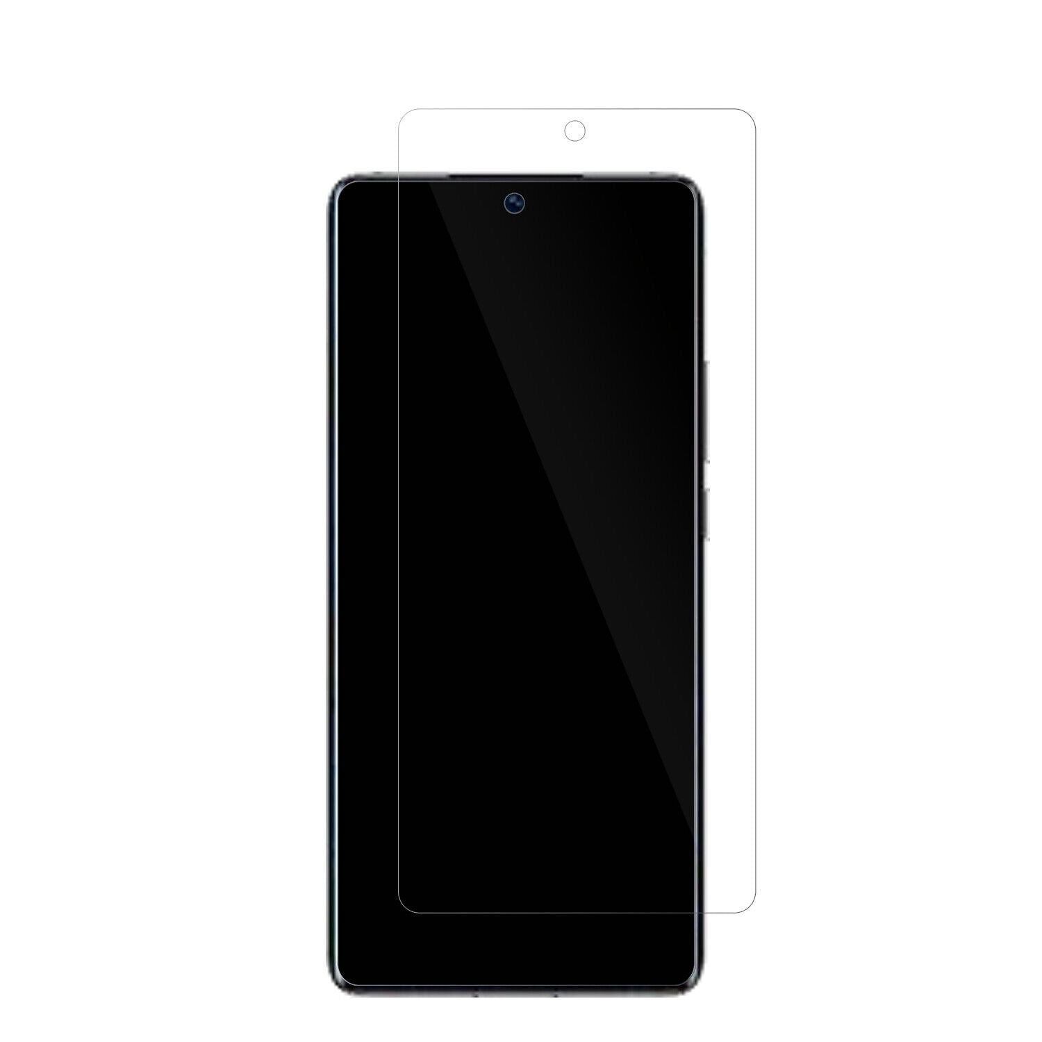 Meizu20 Pro mit aufgebrachter dipos Displayschutzfolie, glasklare Darstellung ohne Einschränkungen