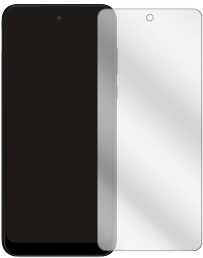MotorolaMoto G Power (2022) mit aufgebrachter dipos Displayschutzfolie, glasklare Darstellung ohne Einschränkungen
