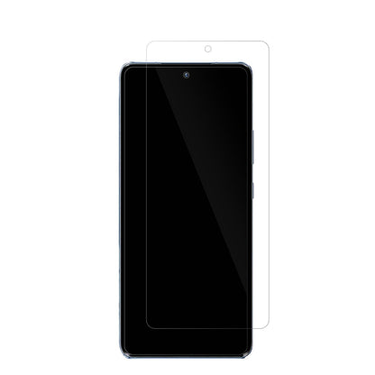 MotorolaMoto S30 Pro mit aufgebrachter dipos Displayschutzfolie, glasklare Darstellung ohne Einschränkungen