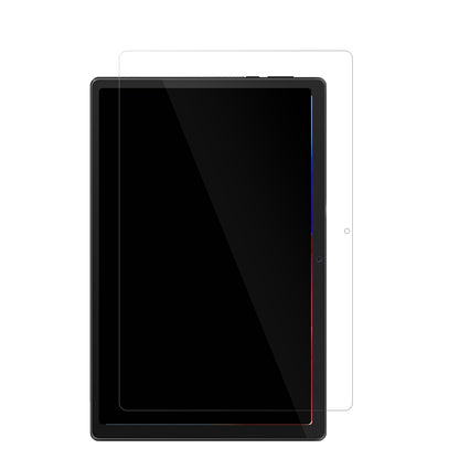 MouikeiTablet 10 Zoll mit aufgebrachter dipos Displayschutzfolie, glasklare Darstellung ohne Einschränkungen