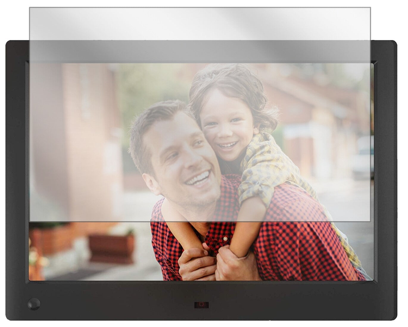 NIX Advance10 Zoll Widescreen mit aufgebrachter dipos Displayschutzfolie, glasklare Darstellung ohne Einschränkungen