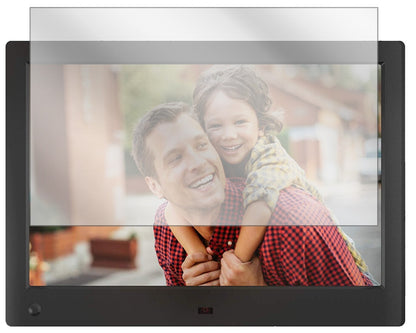 NIX Advance10 Zoll Widescreen mit aufgebrachter dipos Displayschutzfolie, glasklare Darstellung ohne Einschränkungen