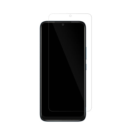 NokiaC12 mit aufgebrachter dipos Displayschutzfolie, glasklare Darstellung ohne Einschränkungen