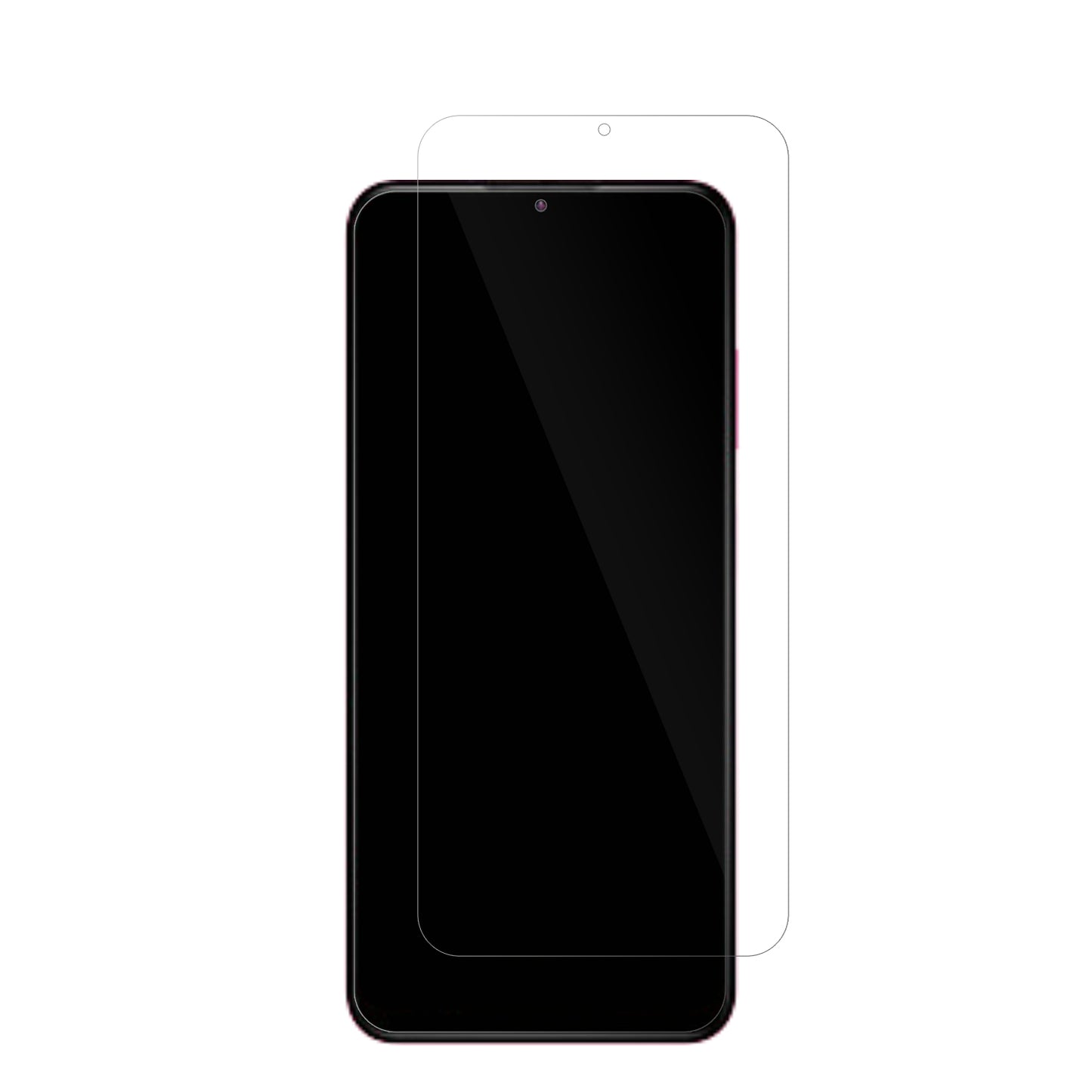 NokiaG42 5G mit aufgebrachter dipos Displayschutzfolie, glasklare Darstellung ohne Einschränkungen