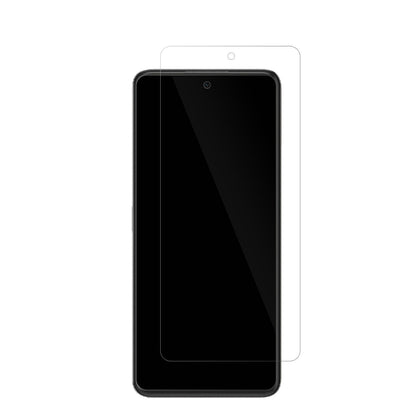 OmixX600 mit aufgebrachter dipos Displayschutzfolie, glasklare Darstellung ohne Einschränkungen