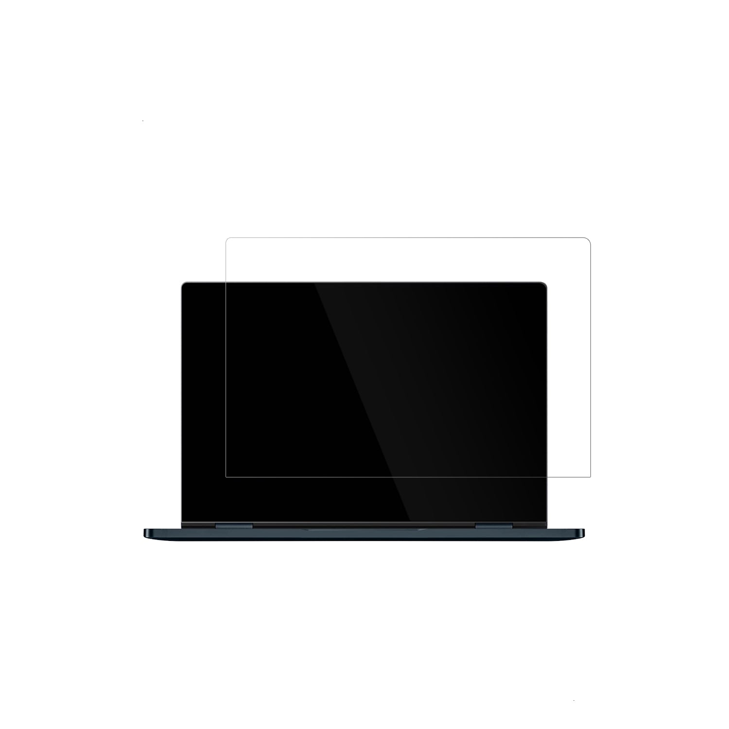 One NetbookOnemix 4 i7 mit aufgebrachter dipos Displayschutzfolie, glasklare Darstellung ohne Einschränkungen