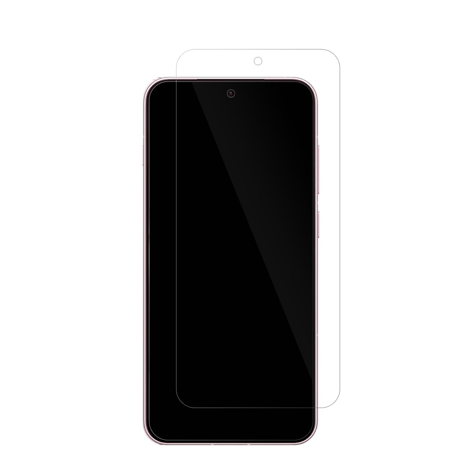 OnePlus13T mit aufgebrachter dipos Displayschutzfolie, glasklare Darstellung ohne Einschränkungen