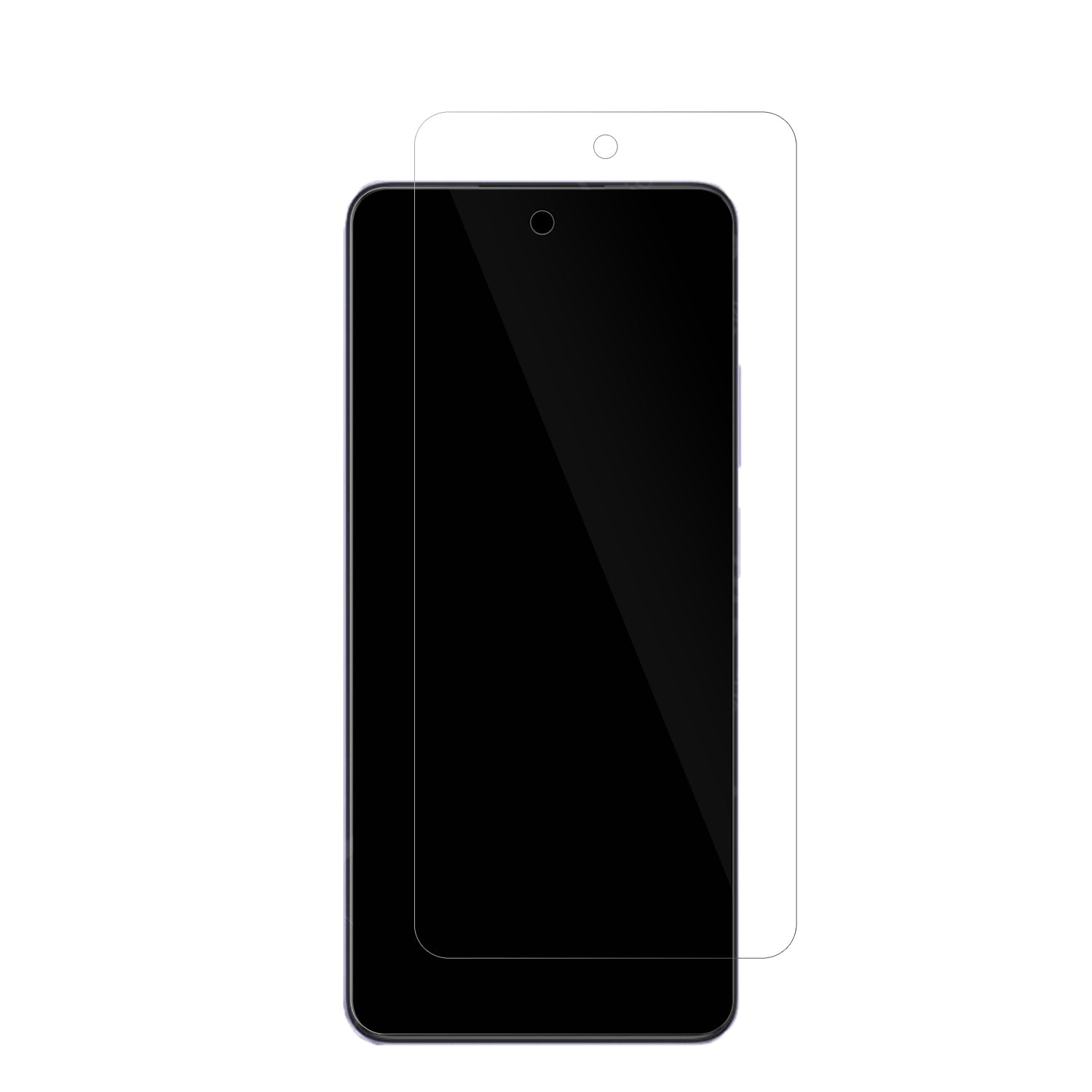 OppoA3i mit aufgebrachter dipos Displayschutzfolie, glasklare Darstellung ohne Einschränkungen