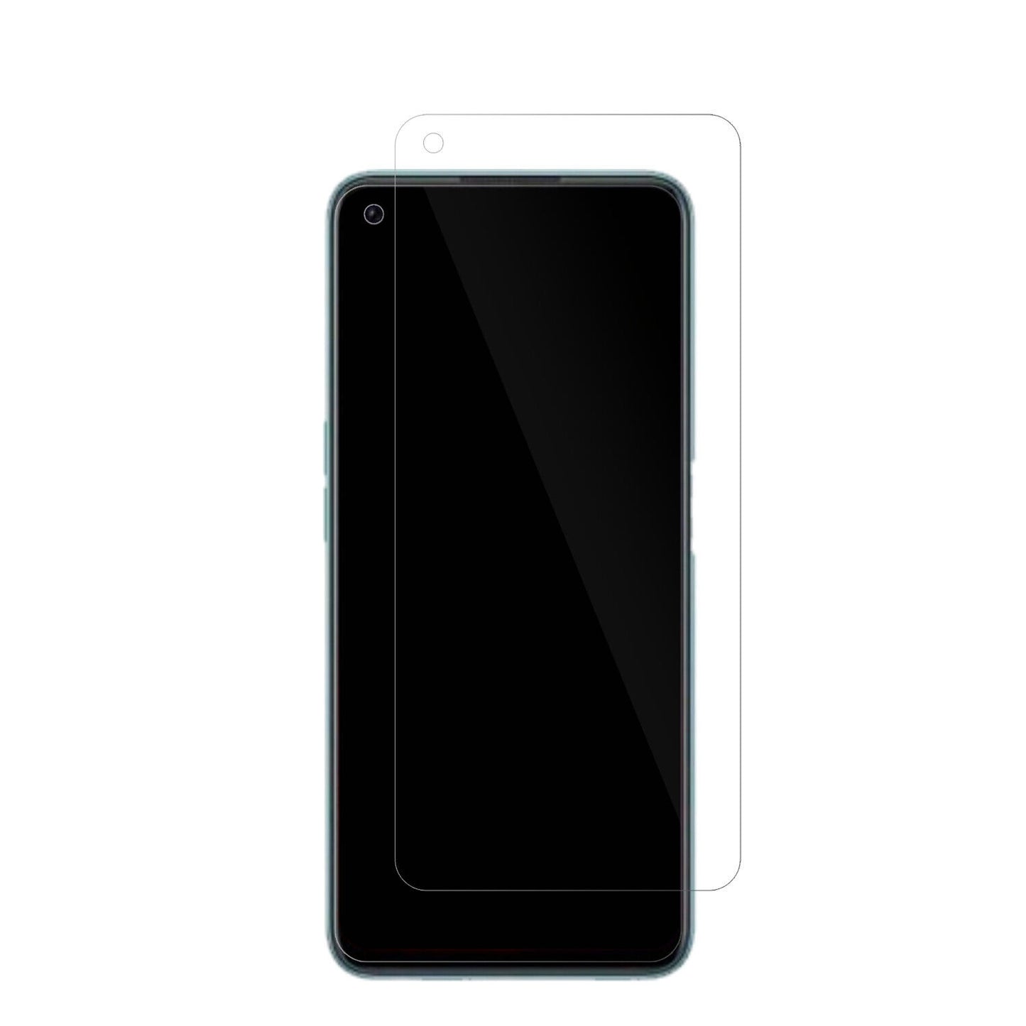 OPPOA96 Global mit aufgebrachter dipos Displayschutzfolie, glasklare Darstellung ohne Einschränkungen
