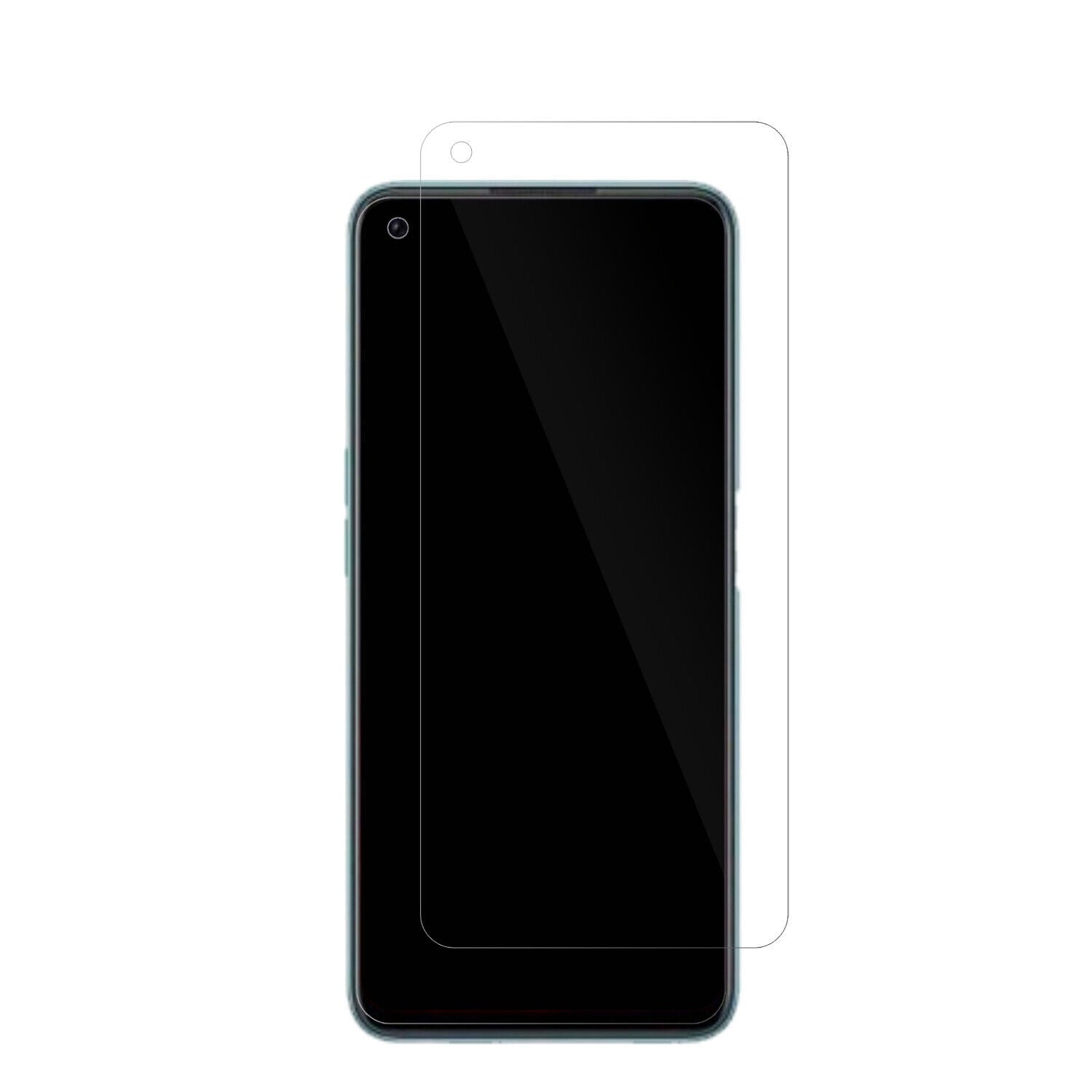 OPPOA96 Global mit aufgebrachter dipos Displayschutzfolie, glasklare Darstellung ohne Einschränkungen