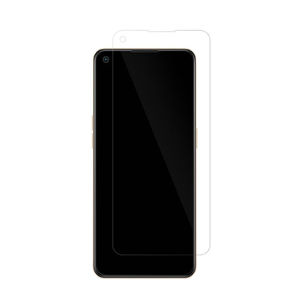 OppoF21 Pro mit aufgebrachter dipos Displayschutzfolie, glasklare Darstellung ohne Einschränkungen