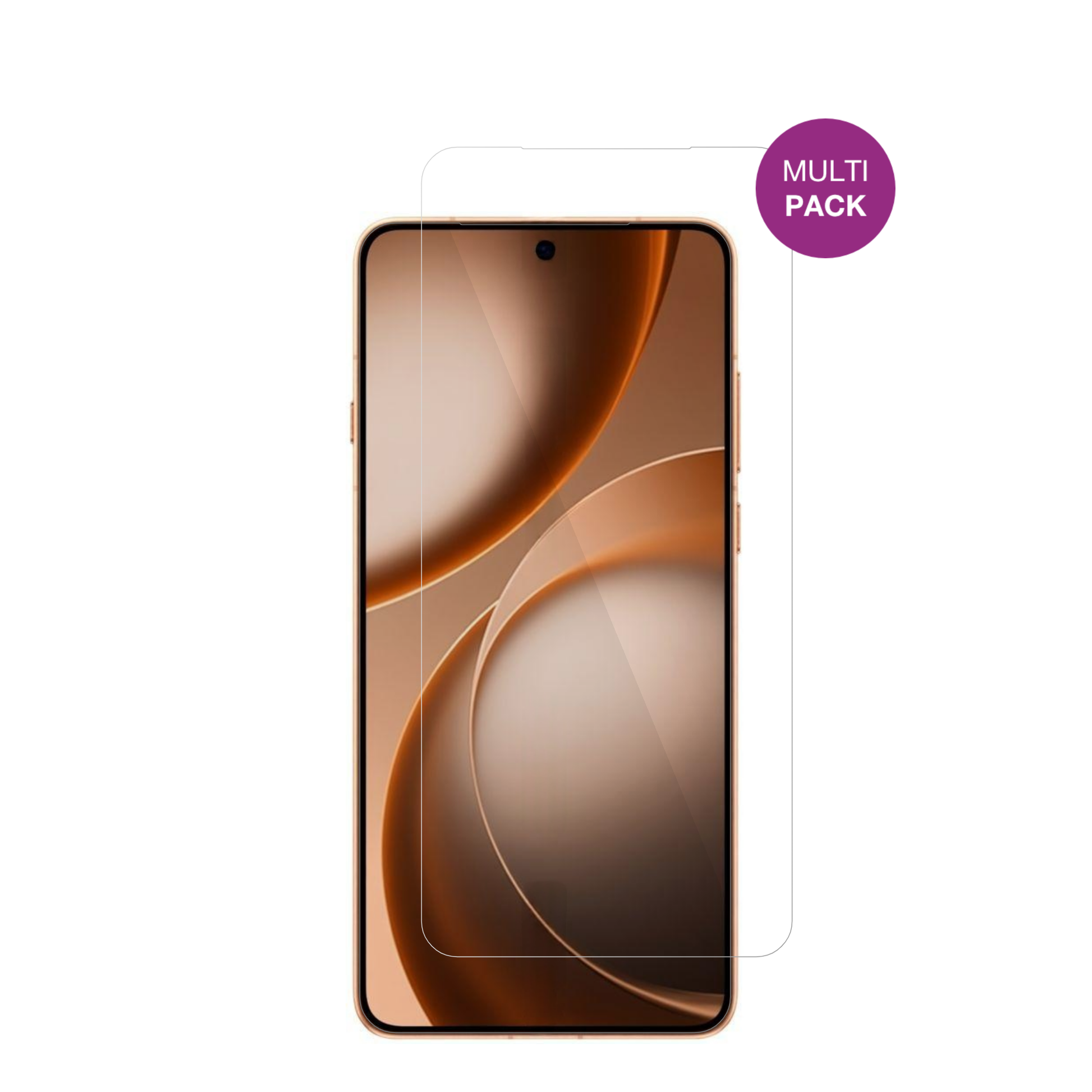 OppoFind X9 Ultra mit aufgebrachter dipos Displayschutzfolie, glasklare Darstellung ohne Einschränkungen