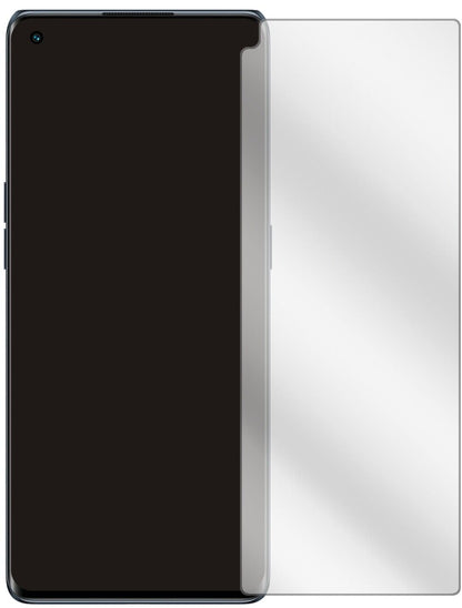 OppoReno6 Pro Plus mit aufgebrachter dipos Displayschutzfolie, glasklare Darstellung ohne Einschränkungen