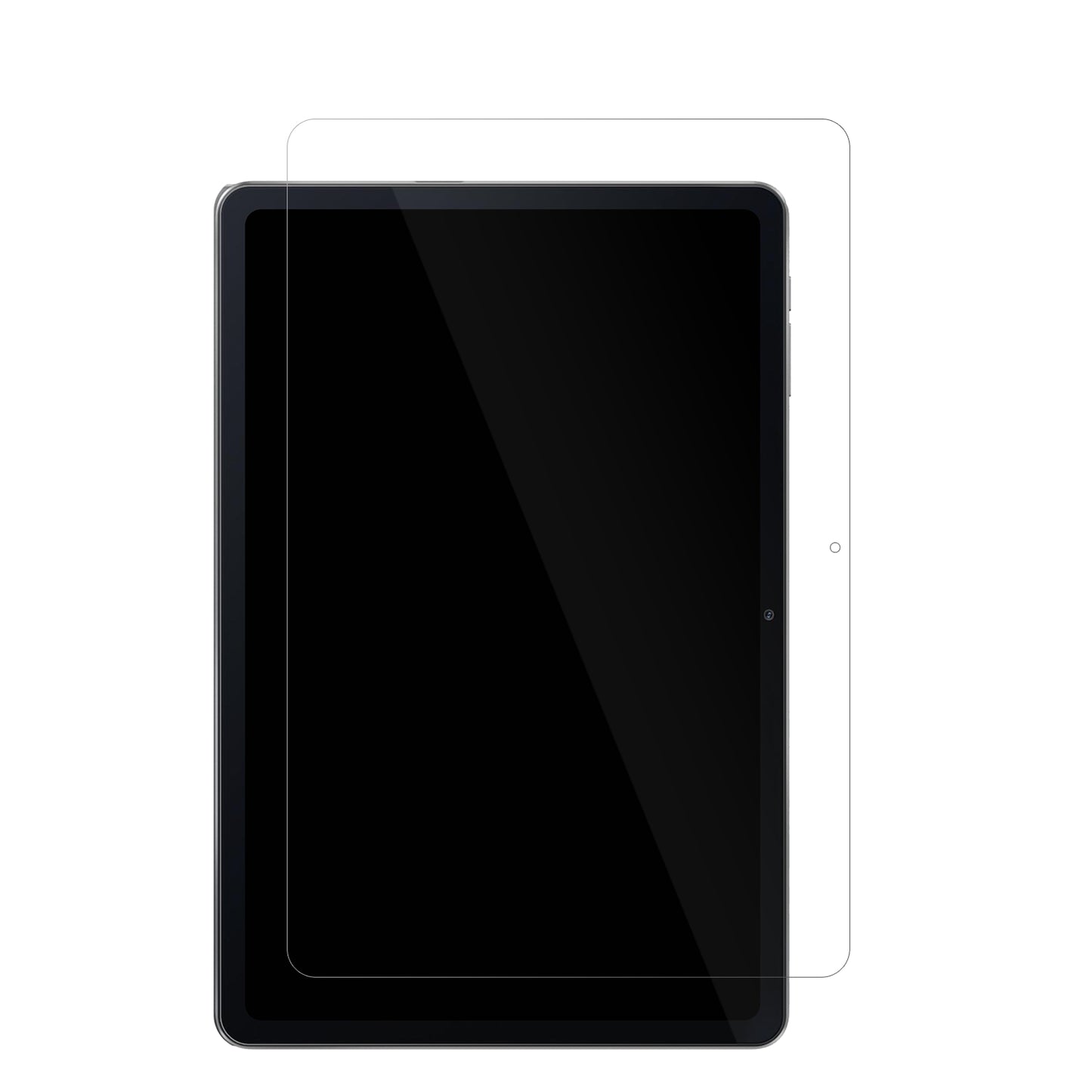 OscalPad 50 mit aufgebrachter dipos Displayschutzfolie, glasklare Darstellung ohne Einschränkungen