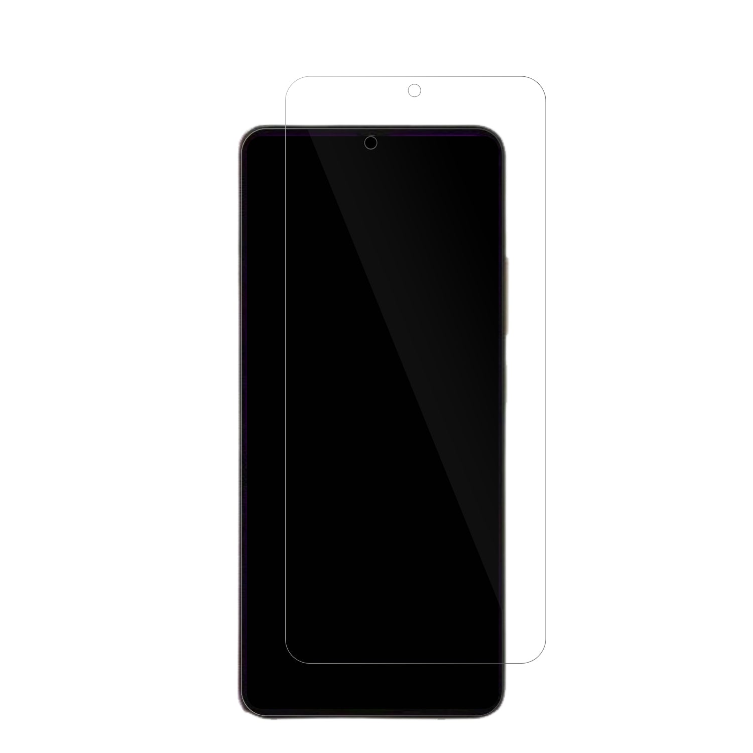 OukitelC59 Pro mit aufgebrachter dipos Displayschutzfolie, glasklare Darstellung ohne Einschränkungen