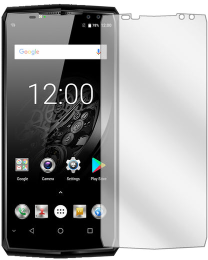 OukitelK10 mit aufgebrachter dipos Displayschutzfolie, glasklare Darstellung ohne Einschränkungen