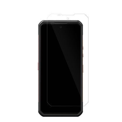 OukitelWP300 5G mit aufgebrachter dipos Displayschutzfolie, glasklare Darstellung ohne Einschränkungen