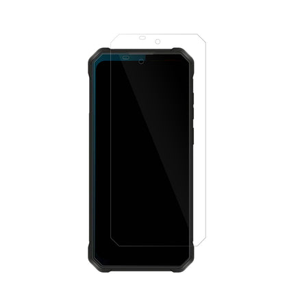 OukitelWP53 Pro mit aufgebrachter dipos Displayschutzfolie, glasklare Darstellung ohne Einschränkungen