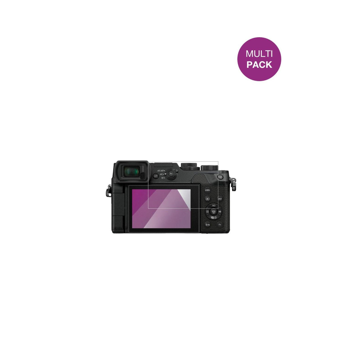 4x Schutzfolie klar für Panasonic Lumix DMC-GX8 Display-Schutzfolie