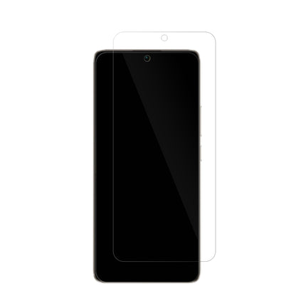 PocoF6 mit aufgebrachter dipos Displayschutzfolie, glasklare Darstellung ohne Einschränkungen