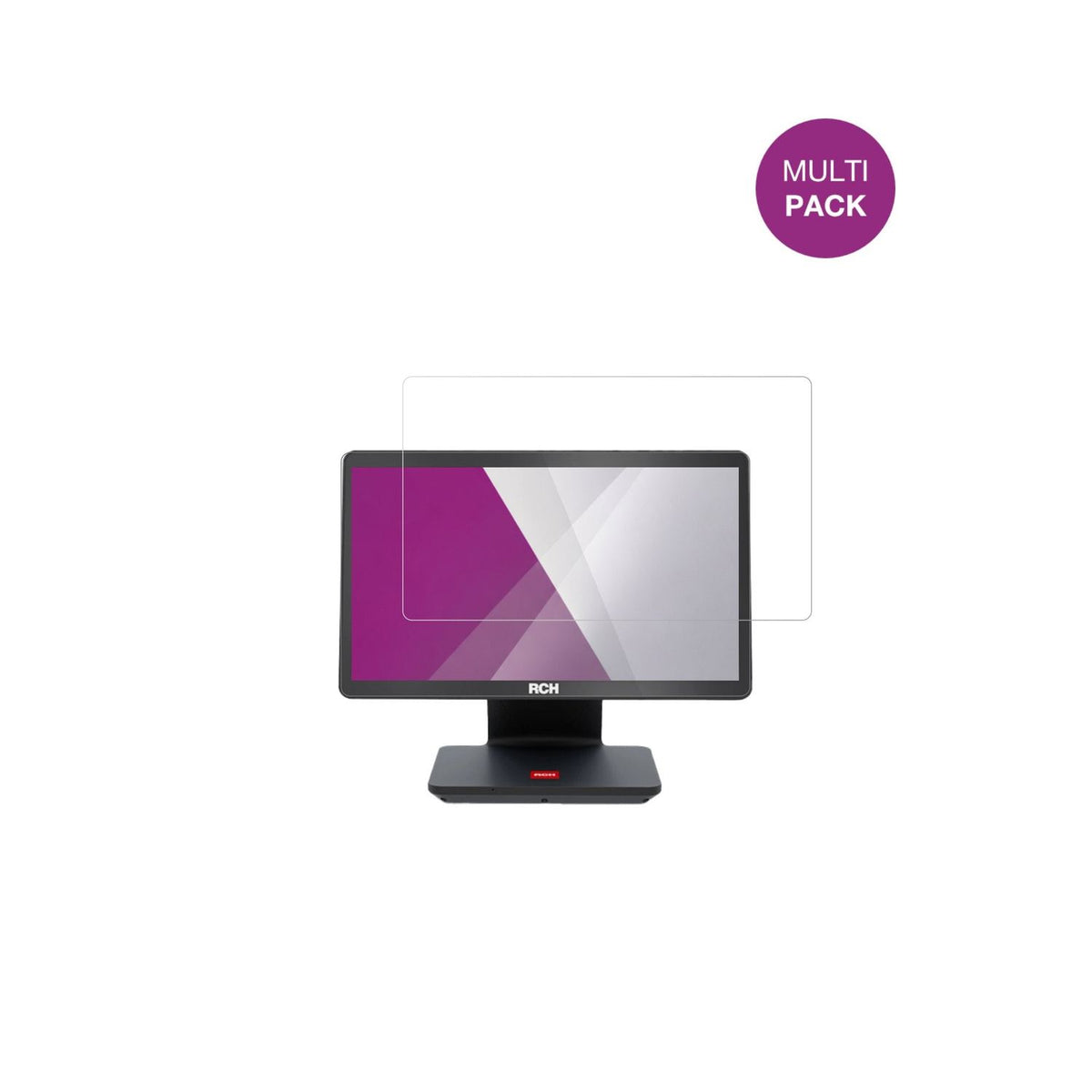 RCHAT15 Slim mit aufgebrachter dipos Displayschutzfolie, glasklare Darstellung ohne Einschränkungen