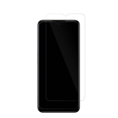 RealmeC35 mit aufgebrachter dipos Displayschutzfolie, glasklare Darstellung ohne Einschränkungen