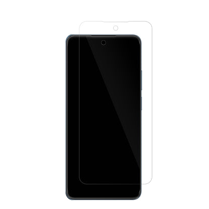 RealmeC65s mit aufgebrachter dipos Displayschutzfolie, glasklare Darstellung ohne Einschränkungen