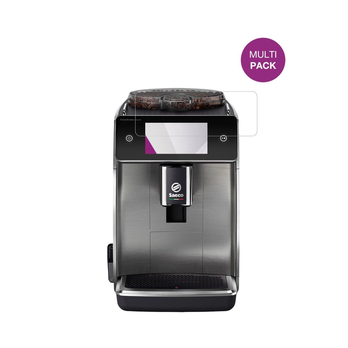 2x Schutzfolie klar für Saeco GranAroma Deluxe SM6685/00 Display-Schutzfolie