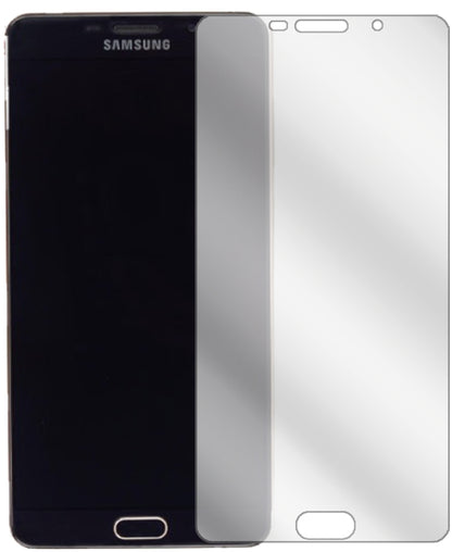 SamsungGalaxy A9 Pro (SM-A9100) mit aufgebrachter dipos Displayschutzfolie, glasklare Darstellung ohne Einschränkungen
