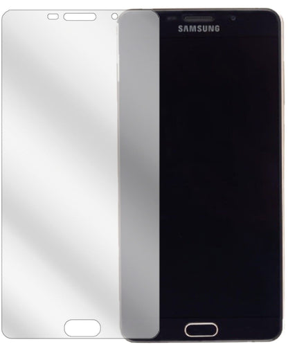SamsungGalaxy A9 Pro (SM-A9100) mit aufgebrachter dipos Displayschutzfolie, glasklare Darstellung ohne Einschränkungen