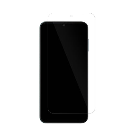 SamsungGalaxy Wide7 mit aufgebrachter dipos Displayschutzfolie, glasklare Darstellung ohne Einschränkungen