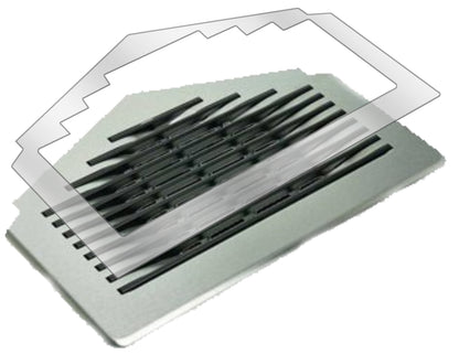 SiemensEQ9 PLUS Connect s700 Tropfblech mit aufgebrachter dipos Displayschutzfolie, glasklare Darstellung ohne Einschränkungen
