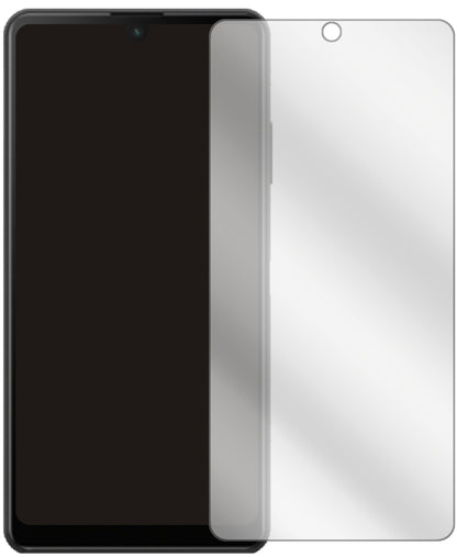 SonyXperia Ace 2 mit aufgebrachter dipos Displayschutzfolie, glasklare Darstellung ohne Einschränkungen